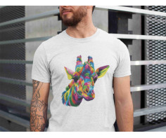 Remera Jirafa colors 2
